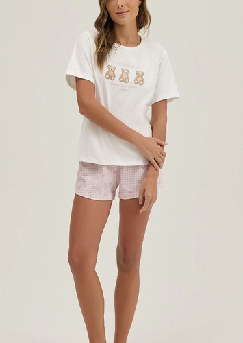 Pijama Feminino Curto Espaço Pijama 4010720