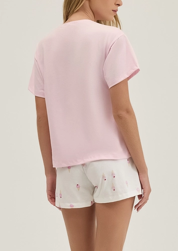 Pijama Feminino Curto Espaço Pijama 4010625