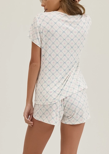 Pijama Feminino Curto Espaço Pijama 4010701