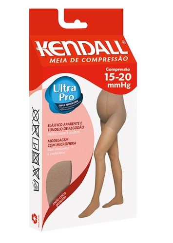 Meia Calça Gestante Kendall Média Compressão com Ponteira