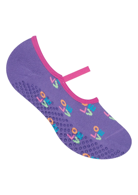 Sapatilha Antiderrapante Pilates Selene 7850-003