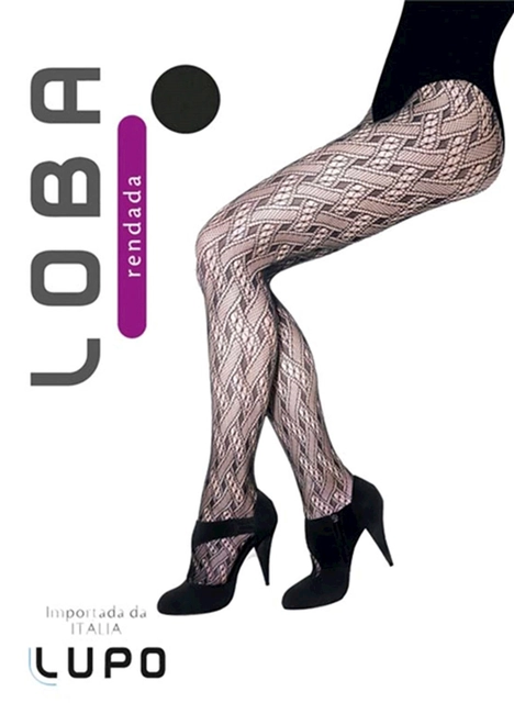 Meia Calça Rendada Loba 5185-001