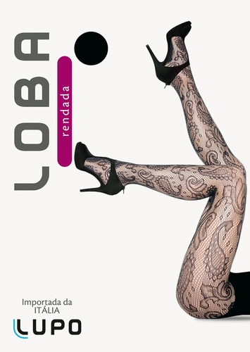 Meia Calça Rendada Loba 5187-001