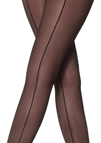 Meia Calça Fio 15 Risca Atrás Loba 5685-001