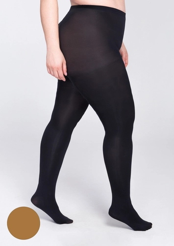 Meia Calça Fio 80 Opaca Plus Size Loba 5852-001 loading=