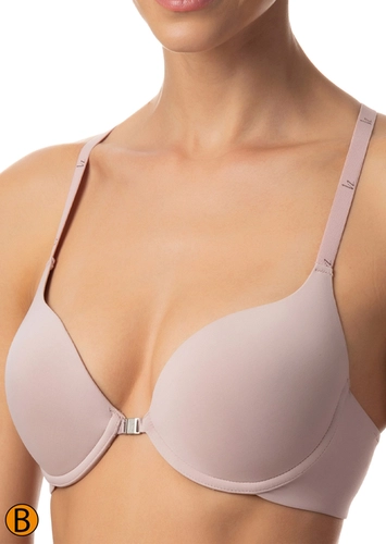 Sutiã com Aro e Bojo Push Up Liz 51385 Taça B
